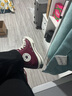 匡威（Converse）CONVERSE匡威1970S秋冬新品運動(dòng)男女休閑板鞋圣誕深酒紅色A17904C A17904C 41 曬單實(shí)拍圖