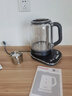 摩飛電器（Morphyrichards） 家用煮茶器多功能養生壺智能升降保溫茶壺分體式保溫電水壺燒水壺玻璃花茶壺電熱水壺MR6088 深空灰【分體式智能煮茶器】 1.7L 曬單實(shí)拍圖