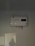 櫻花雪白色家用熱水器電熱水器出租房衛生間洗澡沐浴儲水式速熱扁桶雙膽數顯40升/50/60/80/100二級能效 50升高配+多重防電+指導安裝 曬單實(shí)拍圖