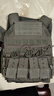 雅科達戶(hù)外裝備快拆戰術(shù)背心馬甲戶(hù)外背心多功能野戰背心軍迷裝備 灰色快脫版 曬單實(shí)拍圖