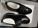 海瀾之家HLA皮鞋男商務(wù)休閑秋冬正裝德比鞋子HAAPXM1EBH077 黑色38 曬單實(shí)拍圖