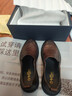 金利來(lái)（Goldlion）男鞋男士休閑鞋時(shí)尚商務(wù)舒適套腳休閑皮鞋G506310110AAB黑-42碼 曬單實(shí)拍圖