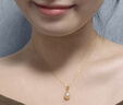 珍珠皇后 經(jīng)典18K金南洋金珠吊墜 海水珍珠項鏈女優(yōu)雅母親節禮物送媽媽 曬單實(shí)拍圖