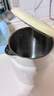 九陽(yáng)（Joyoung）熱水壺燒水壺電水壺 雙層壺體316L不銹鋼 一體無(wú)縫內膽 1.5L家用0膠水電水壺 K15FD-W115 曬單實(shí)拍圖