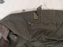 棉衣外套男士加絨加厚2026冬季新款寬松飛行員夾克多口袋工裝外套 軍綠色 XL (建議130-145斤) 曬單實(shí)拍圖