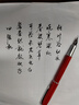 畢加索（pimio）美工筆彎頭彎尖硬筆書(shū)法鋼筆新年禮物男女士練字成人學(xué)生用筆明尖1.0mm 916法蘭紅 曬單實(shí)拍圖