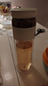 特美刻（TOMIC）茶水分離杯雙層泡茶玻璃杯男杯子高檔茶杯支持團購定制400ml 曬單實(shí)拍圖