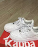 Kappa卡帕男鞋厚底板鞋男2026新款小白鞋子男百搭休閑運動(dòng)鞋潮鞋男 鷺羽白 37 曬單實(shí)拍圖
