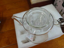 憶壺茶（YIHUTEA）玻璃茶壺大容量過(guò)濾家用蒸煮一體泡茶壺燒水養生壺26新款茶具套裝 【大容量1500ml】透明木璃壺 曬單實(shí)拍圖