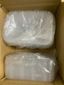 一次性餐盒帶蓋加厚家用飯盒便當盒長(cháng)方形透明外賣(mài)打包盒 750環(huán)保方形（650ml)20套 曬單實(shí)拍圖