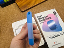 閃迪（SanDisk）創(chuàng  )作者系列 E62C Type-C 磁吸移動(dòng)固態(tài)硬盤(pán) 蘋(píng)果手機直連筆記本外接SSD 漸變藍 2TB | 1000MB/s 曬單實(shí)拍圖