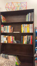 家逸實(shí)木書(shū)架落地置物架客廳書(shū)柜儲物柜一體靠墻組合柜收納柜展示柜子 曬單實(shí)拍圖