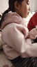 圖圖小象童裝女童輕薄款羽絨服冬裝三防保暖2025新款大童校服神器保暖外套 粉色 150 【身高約150cm】 曬單實(shí)拍圖