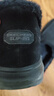 斯凱奇（Skechers）新年禮物閃穿鞋男士新品冬加絨保暖休閑健步鞋一腳蹬樂(lè )福鞋205606 曬單實(shí)拍圖