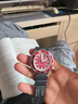 西鐵城手表男日韓光動(dòng)能紅盤(pán)橡膠帶腕表送新年禮物BN0159-15X 曬單實(shí)拍圖