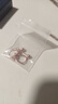 DL 1998胖東來(lái)同款18k玫瑰金耳釘愛(ài)之打造耳環(huán)女a(chǎn)u750彩金耳扣氣質(zhì)金珠鑲 18K玫瑰金一對 曬單實(shí)拍圖