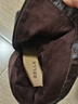 百麗（Belle）復古抓皺羊皮時(shí)裝靴女冬季新款商場(chǎng)同款方頭通勤短靴F2Q1DDZ5 咖啡色-單里 37 曬單實(shí)拍圖