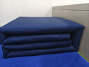 際華三零一九【正品】純棉內務(wù)定型被可蓋可洗模型被豆腐塊消防內務(wù)被手工疊制 模型被火焰藍-標兵款 四折疊【手工疊制】 曬單實(shí)拍圖