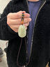 KARZUMYA和田玉本命佛十二生肖守護神千手觀(guān)音普賢文殊虛空藏菩薩玉吊墜男 天然和田玉吊墜紅繩款 大號47*30mm 曬單實(shí)拍圖