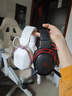 漫步者（EDIFIER）HECATE G5 MAX無(wú)線(xiàn)版 2.4G有線(xiàn)藍牙四模THX音效頭戴式耳機電競游戲電腦無(wú)線(xiàn)專(zhuān)用三角洲FPS吃雞粉色 曬單實(shí)拍圖