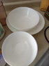宜家（IKEA）OFTAST奧夫塔耐熱餐盤(pán)菜盤(pán)碗碟西餐盤(pán)骨碟家用套裝餐具 【6件套】碗*2+深盤(pán)*2+飯碗*2 曬單實(shí)拍圖
