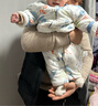 童顏嬰幼兒睡袋秋冬加厚恒溫寶寶防踢被睡衣兒童分腿睡袋  海洋90碼 曬單實(shí)拍圖