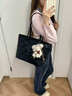 歐時(shí)納（JUST STAR）托特包包女款2026新款包包輕奢大容量通勤放電腦單肩包生日禮物女 曬單實(shí)拍圖