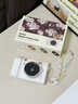 馥雨ccd高清數碼相機復古拍立得學(xué)生兒童校園隨身手持拍照錄像傳手機翻蓋旋轉屏幕送女生Kitty生日禮物 白色diy+180°翻轉屏+古早感閃光燈+禮盒裝 套餐七512G可拍120000張-可傳手機 曬單實(shí)拍圖