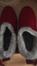 回力老北京布鞋媽媽鞋冬季棉鞋加絨防滑保暖老人中老年女鞋1045紅色37 曬單實(shí)拍圖