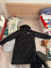 阿迪達斯（adidas）羽絨服男女同款冬季加厚鴨絨長(cháng)款極寒羽絨服 黑/白  01TKD L 曬單實(shí)拍圖