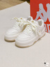 卡帕（Kappa）女鞋小白鞋子女冬季新款運動(dòng)鞋增高板鞋百搭休閑鞋女 經(jīng)典白 37 曬單實(shí)拍圖