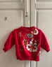 嘟嘟家寶寶拜年服套裝紅色喜慶男童兩件套過(guò)年衣服兒童童裝 朱櫻紅 90 曬單實(shí)拍圖