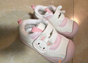 布拉米勒（BradMiller）布拉米勒女寶寶棉鞋冬季軟底加絨保暖嬰幼兒學(xué)步秋冬新款男寶鞋子 粉色 加絨 15 內長(cháng)15cm 曬單實(shí)拍圖