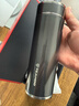 琪虎保溫杯316不銹鋼內膽節日送禮大容量直飲水杯禮盒裝 500ml 曜石黑 曬單實(shí)拍圖