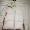 優(yōu)衣庫女裝無(wú)縫羽絨連帽外套/外套夾克478577 01 乳白色 M /160/84A 曬單實(shí)拍圖