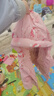 鴨鴨兒童女童羽絨服2025新中長(cháng)款加厚冬裝小寶寶洋氣嬰保暖外套YD 粉色 120 曬單實(shí)拍圖