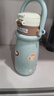 迪樂(lè )貝爾316L不銹鋼保溫杯ins風(fēng)大容量便攜學(xué)生高顏值吸管杯水壺校園水杯 拎拎杯-520ml【薄荷青】 曬單實(shí)拍圖