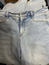 蕉內非常褲501Relax男士微彈香蕉直筒牛仔褲寬松休閑褲2025春新款褲子 牛仔天藍 M 曬單實(shí)拍圖