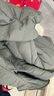 鴨鴨（YAYA）黃曉明同款輕薄羽絨服男短款秋冬新款男士立領(lǐng)保暖防寒輕便外套KX 潛水綠 L 175 曬單實(shí)拍圖