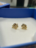 XUPING旭平首飾仿黃金色【馬上有錢(qián)】耳釘日常百搭送禮女生耳飾X001201133 馬上有錢(qián)耳釘 曬單實(shí)拍圖