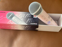 純麥手機無(wú)線(xiàn)直播麥克風(fēng)全民K歌話(huà)筒直播聲卡錄音設備小甜筒粉色 曬單實(shí)拍圖