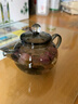 綠昌明茶壺煮茶壺功夫茶具加厚耐高溫泡茶壺家用辦公帶把手小茶壺 200ml 曬單實(shí)拍圖