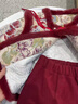 G.duck拜年服女童漢服冬季加絨喜慶過(guò)年服兒童新中式棉衣女寶寶新年衣服 花開(kāi)富貴年服酒紅色+包包 100 建議2-3歲25-30斤 曬單實(shí)拍圖