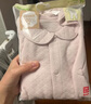 優(yōu)衣庫嬰幼兒寶寶壓線(xiàn)連體衣長(cháng)袖爬爬服嬰兒衣服478819 10 水粉色 90cm 曬單實(shí)拍圖