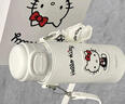 SANRIO凱蒂貓高顏值卡通可愛(ài)保溫杯一杯雙飲316不銹鋼禮盒裝hellokitty 雙飲坐坐kitty 550ml 曬單實(shí)拍圖
