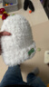 雪茜曼帽子女冬季大頭圍毛線(xiàn)帽毛絨保暖針織帽時(shí)尚百搭冷帽護耳漁夫帽 曬單實(shí)拍圖