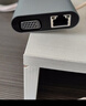 宏碁（acer）Type-C 7合1擴展塢USB分線(xiàn)器HDMI/VGA/千兆網(wǎng)口 適用于筆記本電腦MacBook 華為轉換器轉接頭 曬單實(shí)拍圖