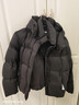 坦博爾泡芙羽絨服女短款脫卸帽秋冬保暖外套25年新款5530520D 黑色160 曬單實(shí)拍圖