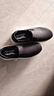 斯凱奇（Skechers）新年禮物男鞋2025年冬休閑健步鞋一腳蹬寬楦軟底運動(dòng)鞋布鞋217074 曬單實(shí)拍圖