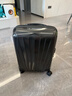 新秀麗（Samsonite）CURV材質(zhì)超輕盈堅韌旅行拉桿箱時(shí)尚男女出差行李箱 新款鉆石箱KM1 黑色 20英寸 可擴展 曬單實(shí)拍圖